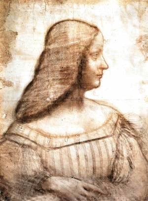 Leonardo Da Vinci - Isabella d'Este