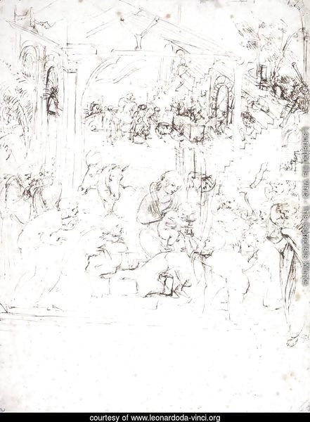 Design for the Adoration of the Magi