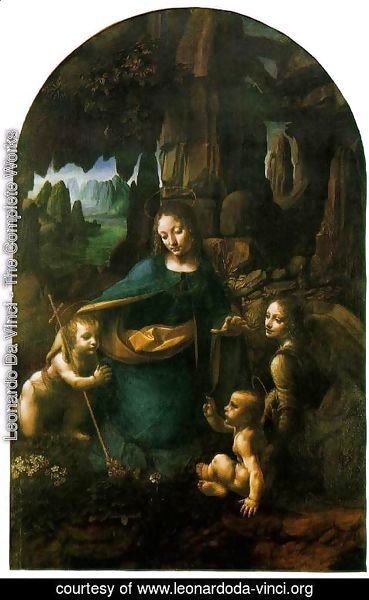 Leonardo Da Vinci - Virgin of the Rocks