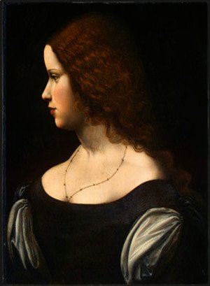 Leonardo Da Vinci - Portrait of a Young Lady