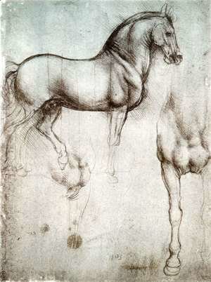 Leonardo Da Vinci - horse3