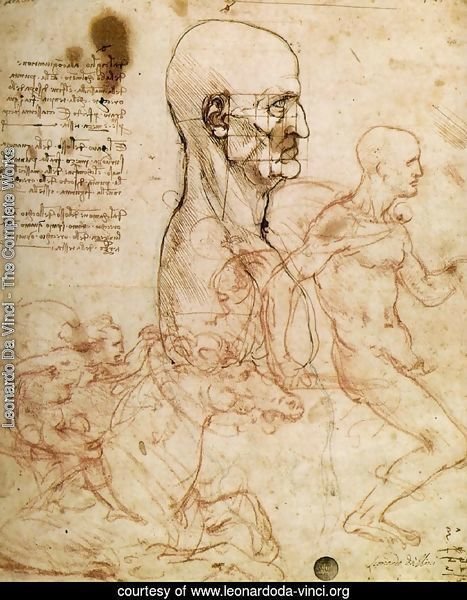 Sketches for The Battle of Anghiari 1504-6