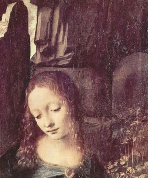 Leonardo Da Vinci - Virgin of the Rocks (detail) 5