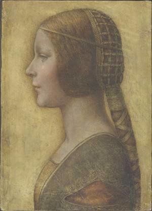 Leonardo Da Vinci - Profile of the Bella Principessa
