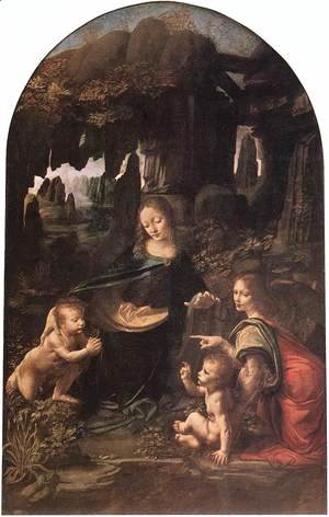 Leonardo Da Vinci - Virgin of the Rocks 1483-86