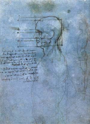 Leonardo Da Vinci - Study Of Proportion