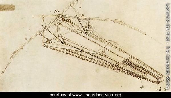 Drawing Of A Flying Machine