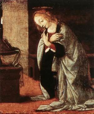 Annunciation (detail 2) 1478-82