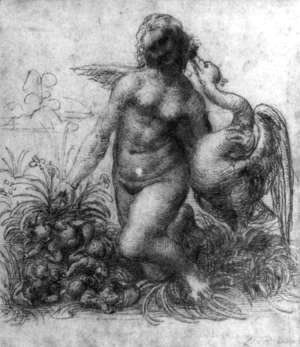Leonardo Da Vinci - Leda and the Swan 1503-07