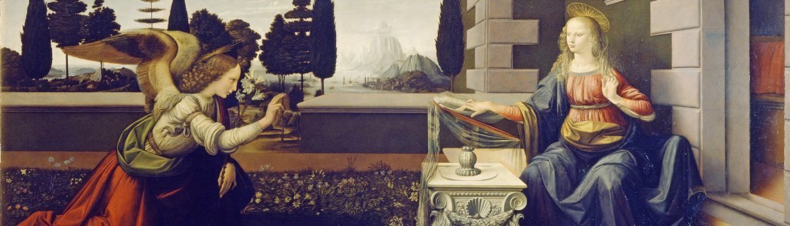 Leonardo Da Vinci - Annunciation (Annunciazione)