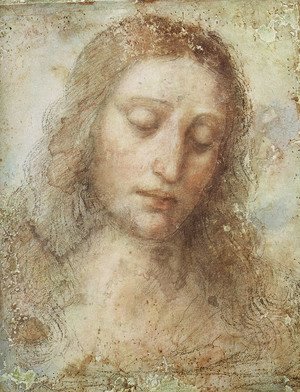 Leonardo Da Vinci - Head of Christ