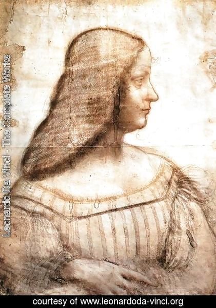 Leonardo Da Vinci - Isabella d'Este