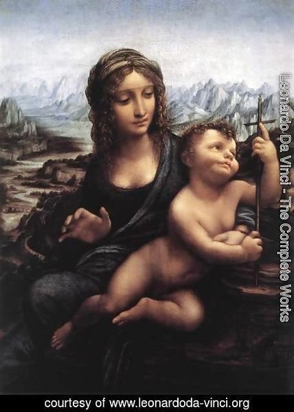 Leonardo Da Vinci - Madonna with the Yarnwinder