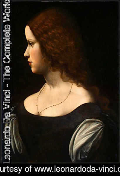 Leonardo Da Vinci - Portrait of a Young Lady