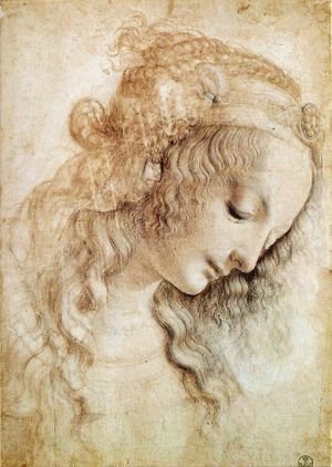 Leonardo Da Vinci - Head of a Woman 2