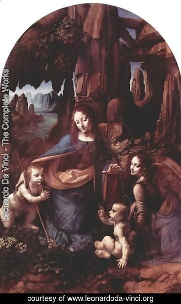 Leonardo Da Vinci - Madonna of the Rocks