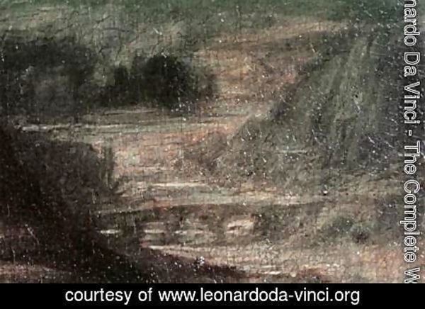 Leonardo Da Vinci - Mona Lisa (detail) 3