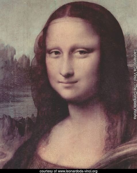 Mona Lisa (La Gioconda) (detail)
