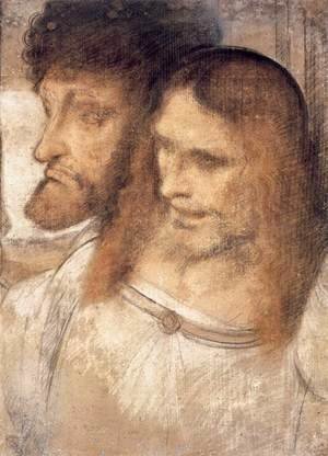 Heads of Sts Thomas and James the Greater