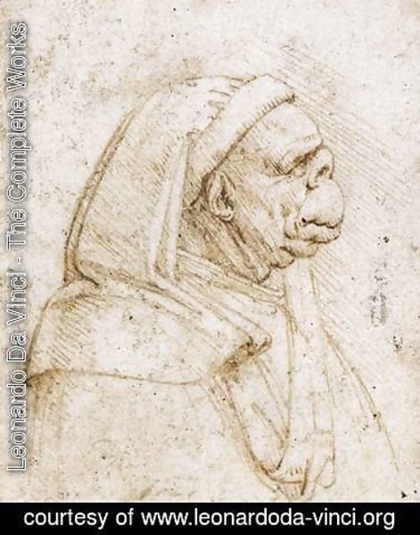 Leonardo Da Vinci - Caricature 2