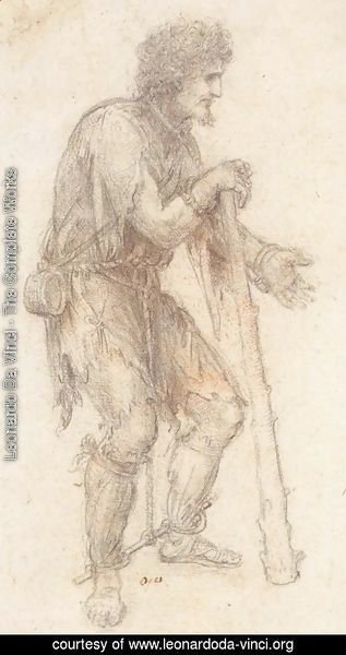 Leonardo Da Vinci - Masquerader in the guise of a Prisoner.jpg