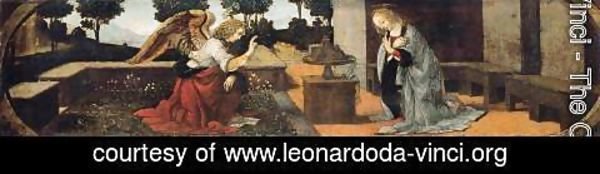 Leonardo Da Vinci - Annunciation 1478-82