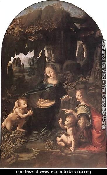 Leonardo Da Vinci - Virgin of the Rocks 1483-86