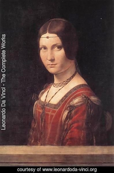 Leonardo Da Vinci - La belle Ferroniere c. 1490