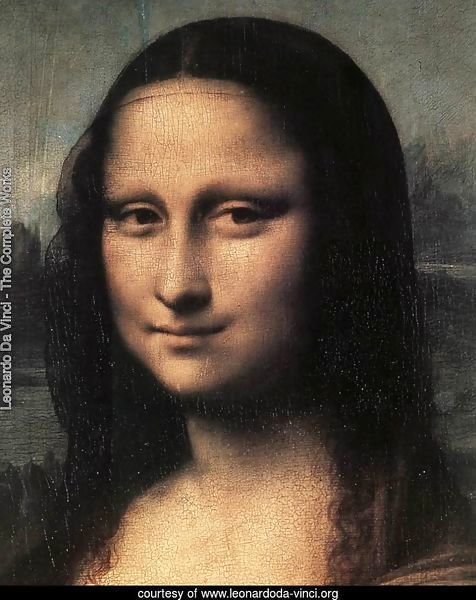 Mona Lisa  Detail