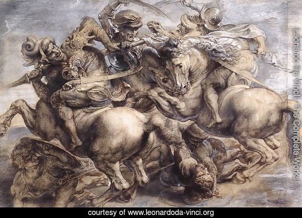 The Battle of Anghiari (detail) 1503-05