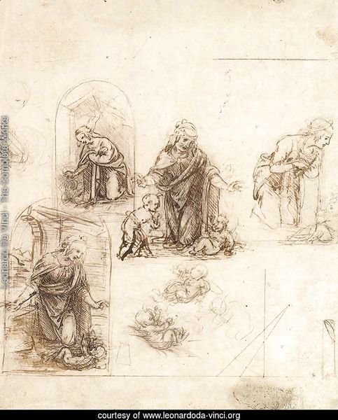 Studies For A Nativity