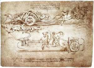 Leonardo Da Vinci - Assault Chariot With Scythes