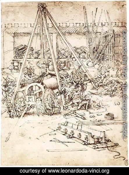 Leonardo Da Vinci - Cannon Foundry