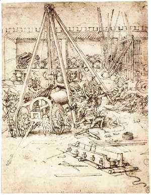 Leonardo Da Vinci - Cannon Foundry