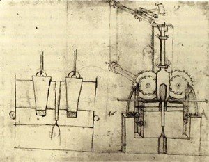 Leonardo Da Vinci - Device For Making Sequins