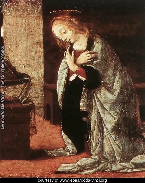 Annunciation (detail 2) 1478-82