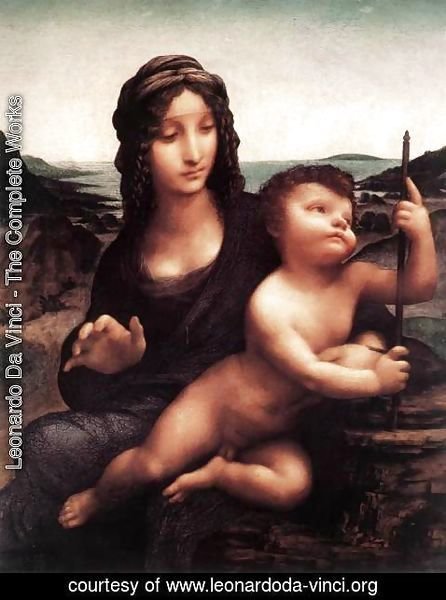 Leonardo Da Vinci - Madonna with the Yarnwinder after 1510