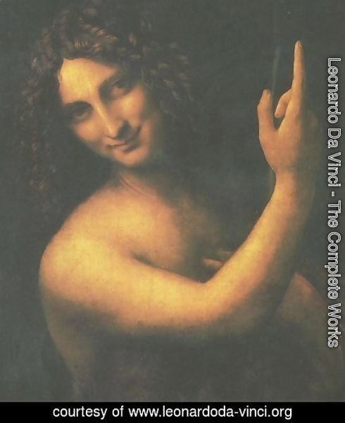 Leonardo Da Vinci - St. John the Baptist (San Giovanni Battista)